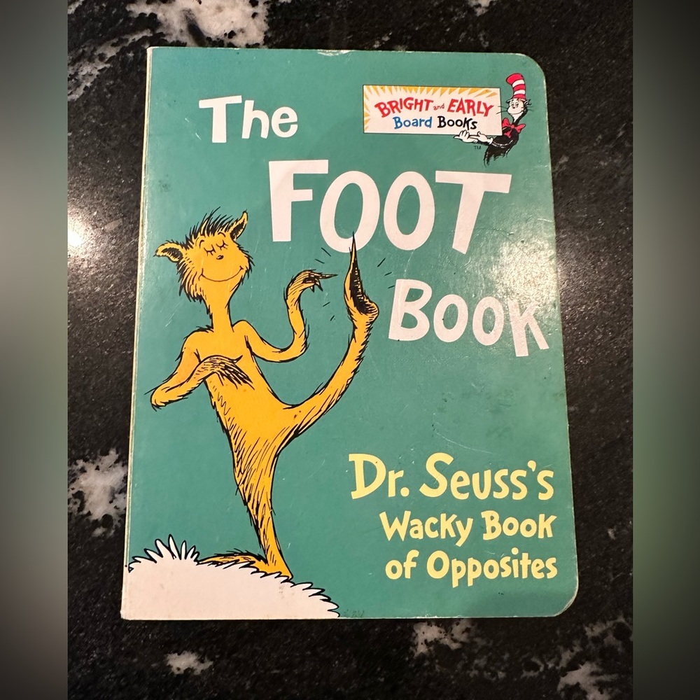 Dr Seuss “Foot Book” board version